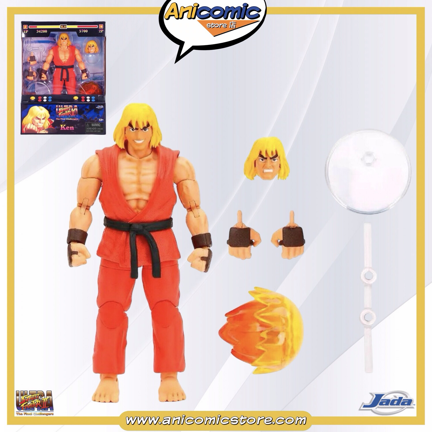 Jada Toys Ken - Ultra Street Fighter II