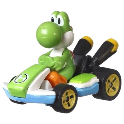Hot Wheels Yoshi Standard Kart - Mario Kart