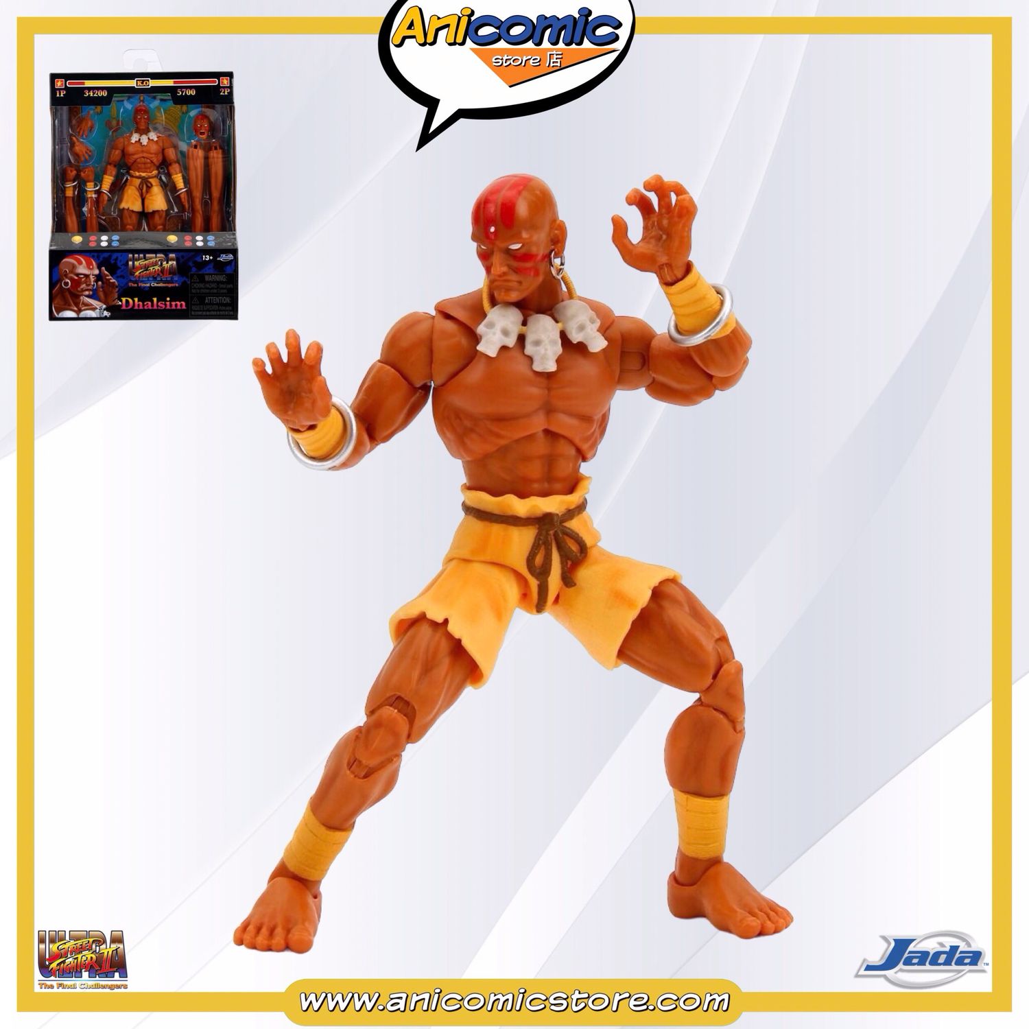 Jada Toys Dhalsim - Ultra Street Fighter II