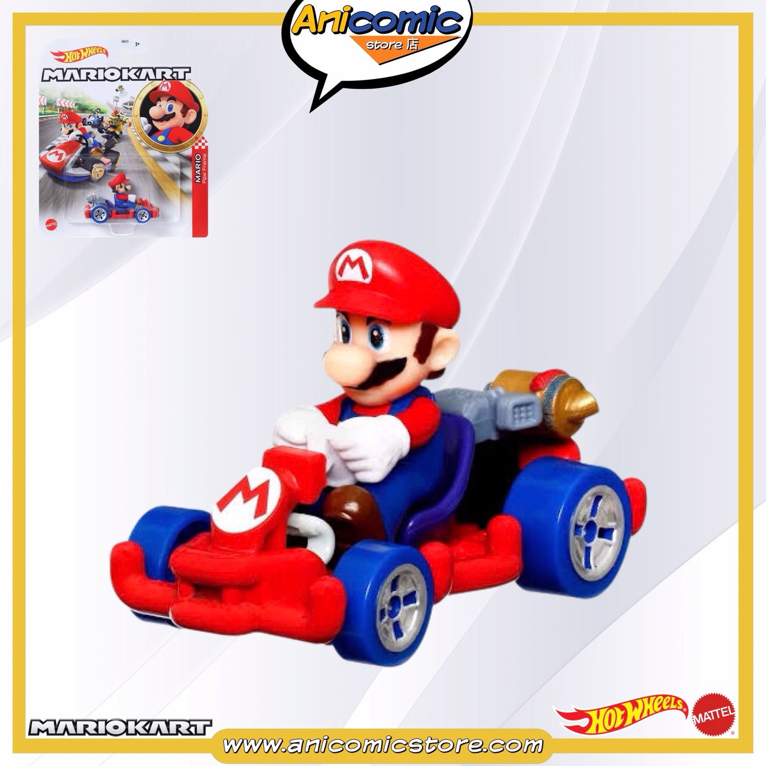 Hot Wheels Mario Pipe Frame - Mario Kart