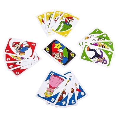 Juego de Cartas UNO Super Mario