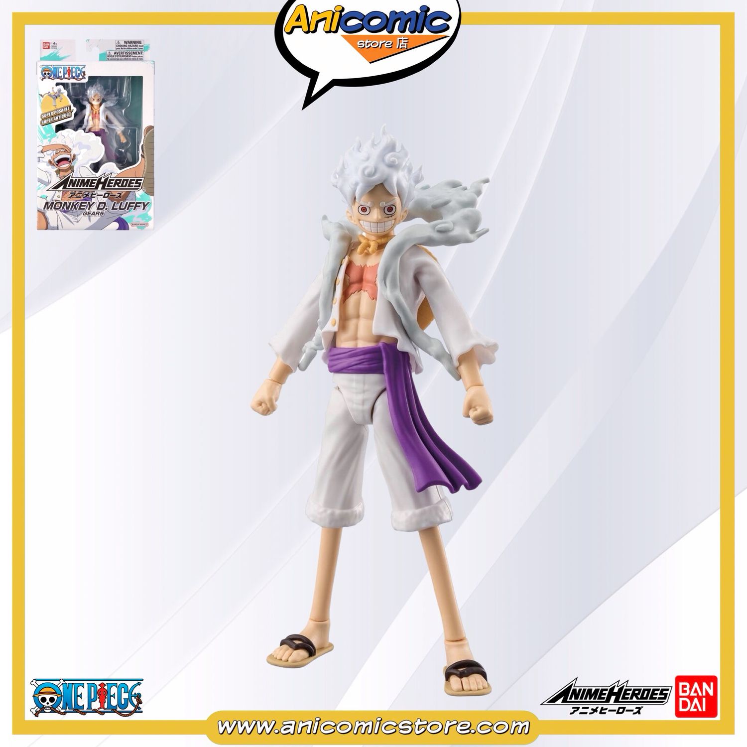 Anime Heroes Monkey D. Luffy Gear 5