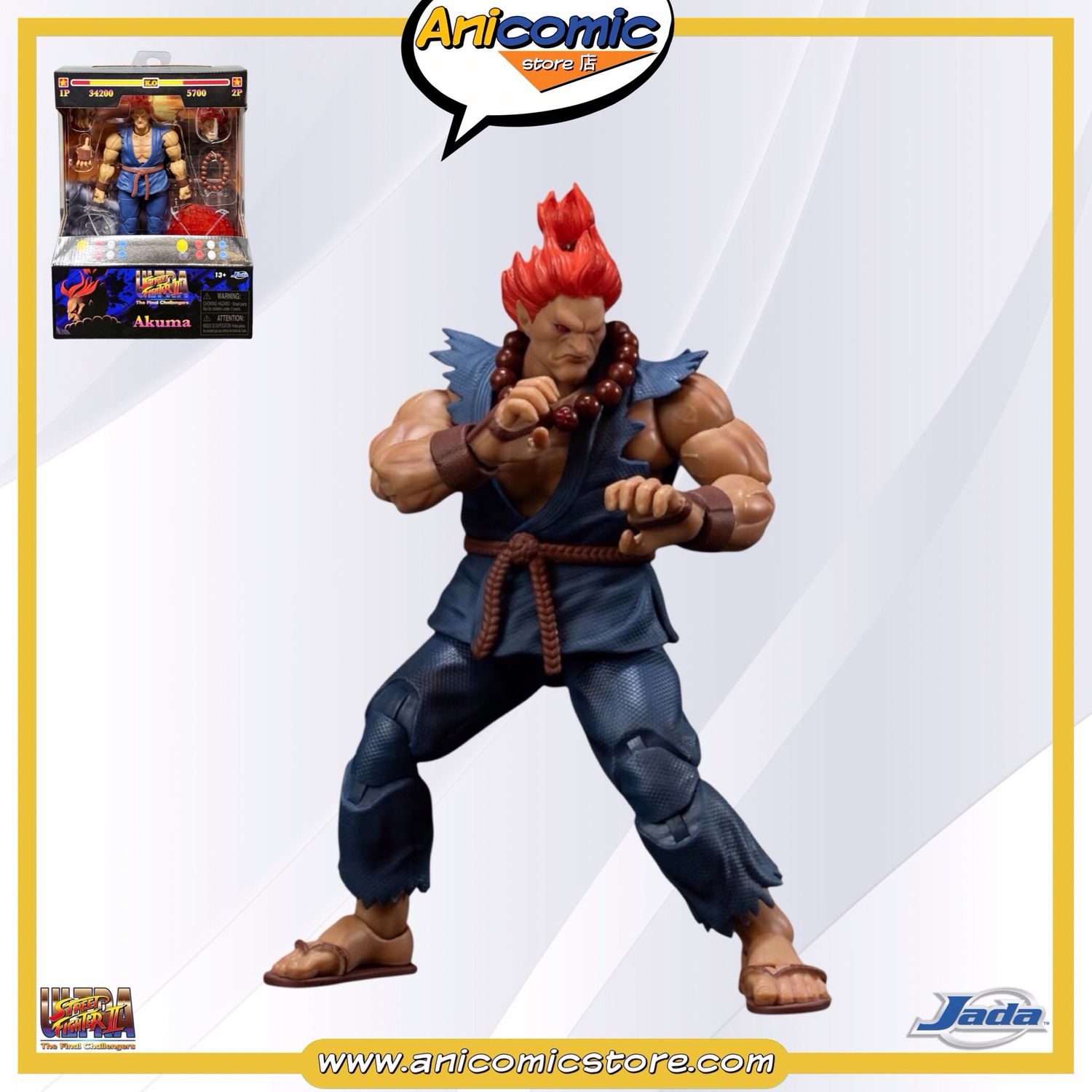 Jada Toys Akuma - Ultra Street Fighter II Jada Toys Akuma - Ultra Street Fighter II