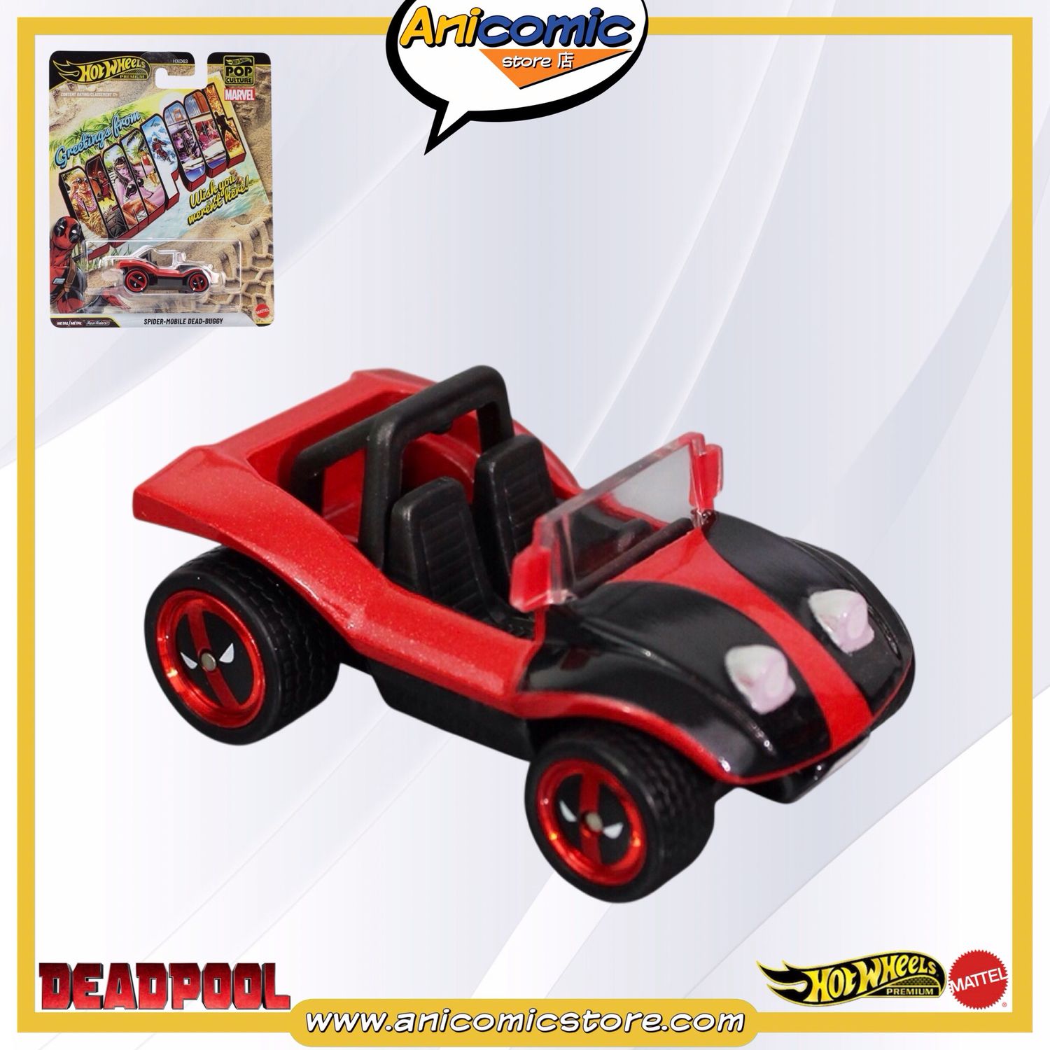 Hot Wheels Premium Spider-Mobile Dead-Buggy Hot Wheels Premium Spider-Mobile Dead-Buggy