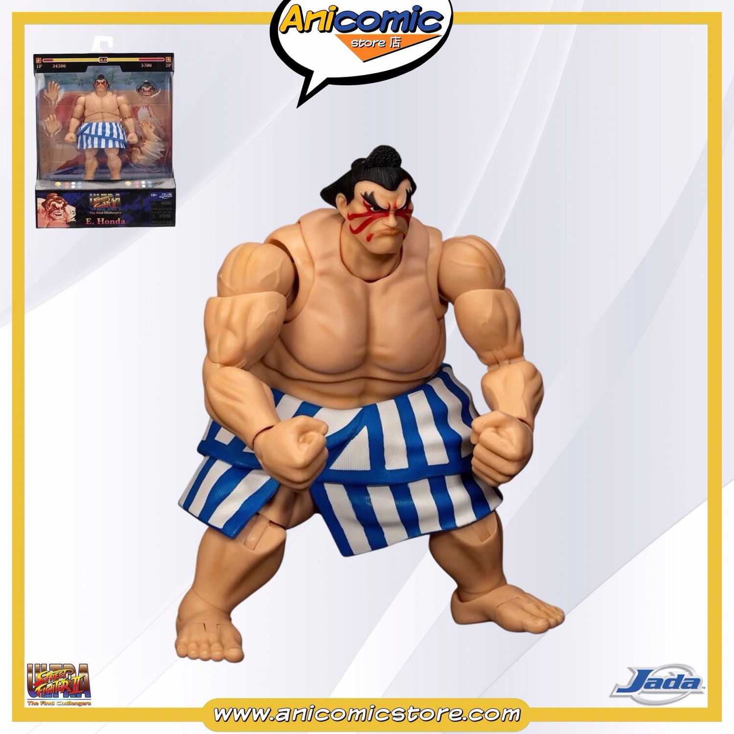 Jada Toys Deluxe E. Honda - Ultra Street Fighter II