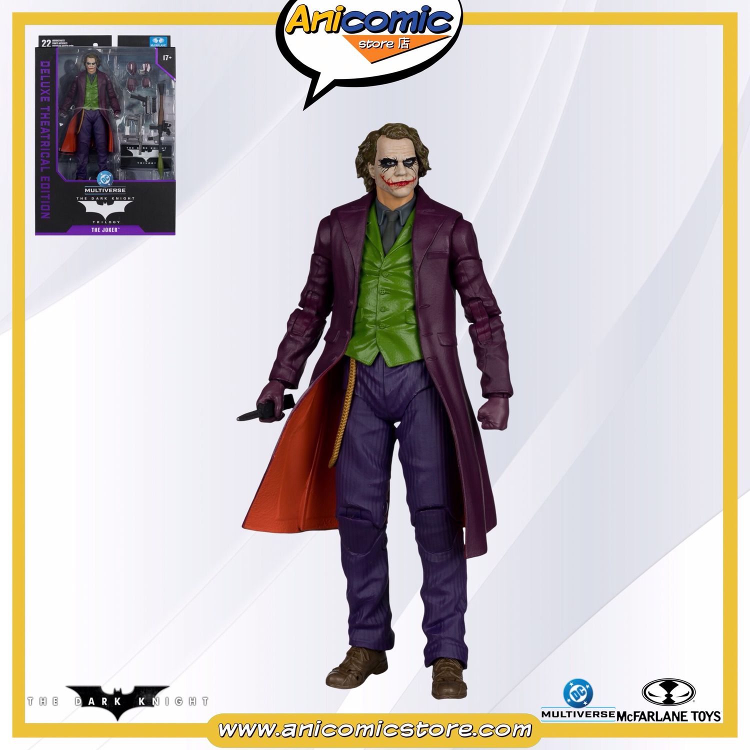 McFarlane Toys Joker - Deluxe Theatrical Edition - The Dark Knight