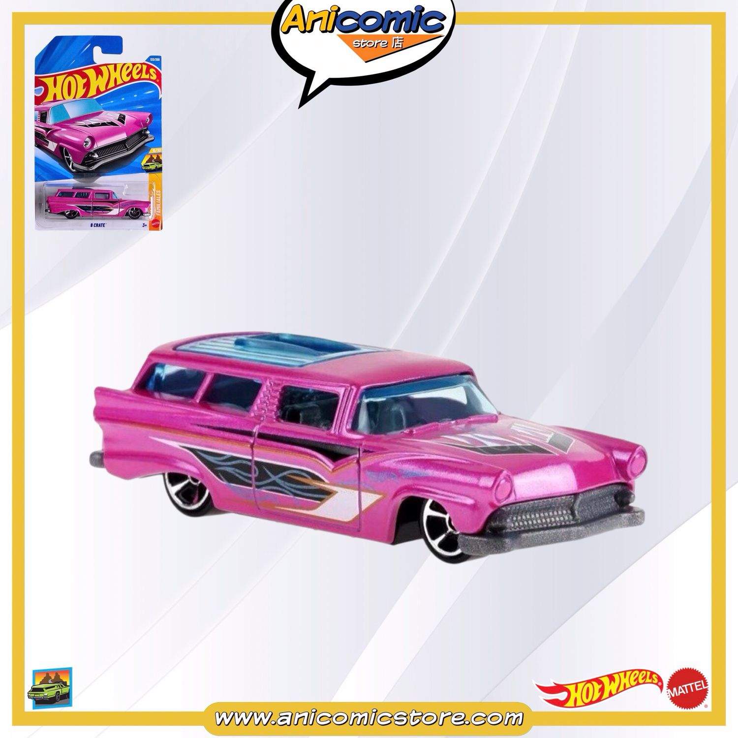 Hot Wheels 8 Crate