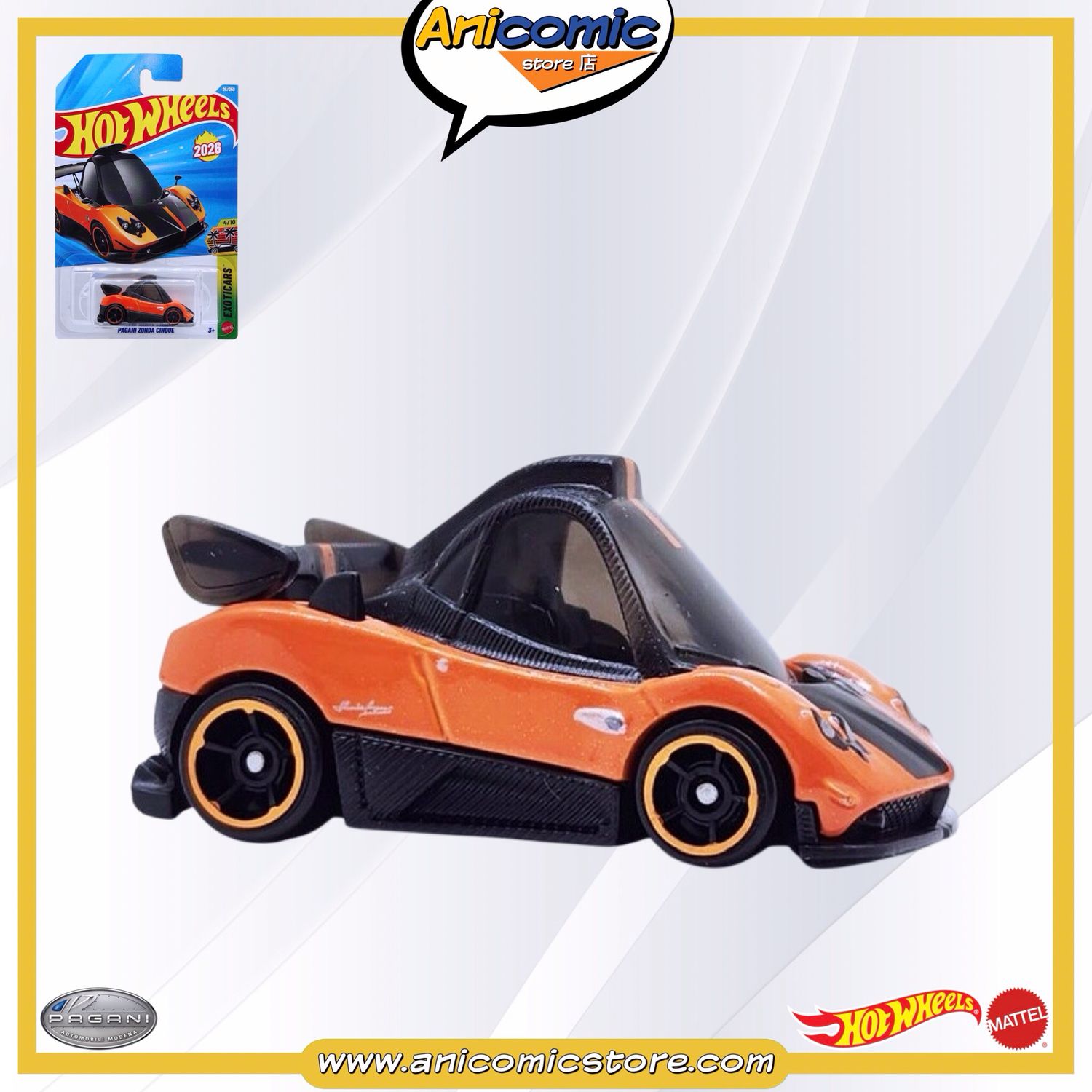 Hot Wheels Pagani Zonda Cinque Hot Wheels Pagani Zonda Cinque