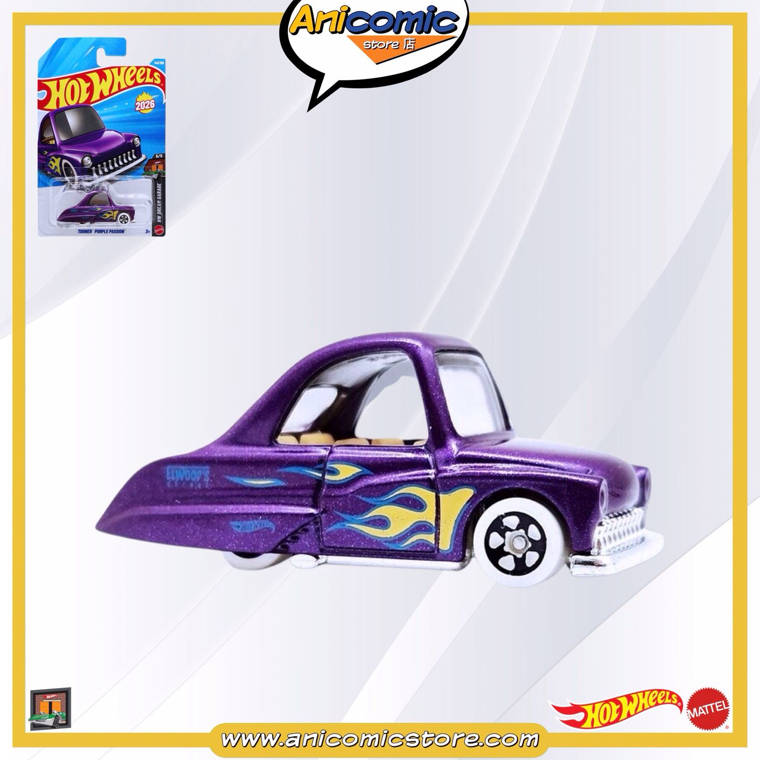 Hot Wheels Tooned Purple Passion