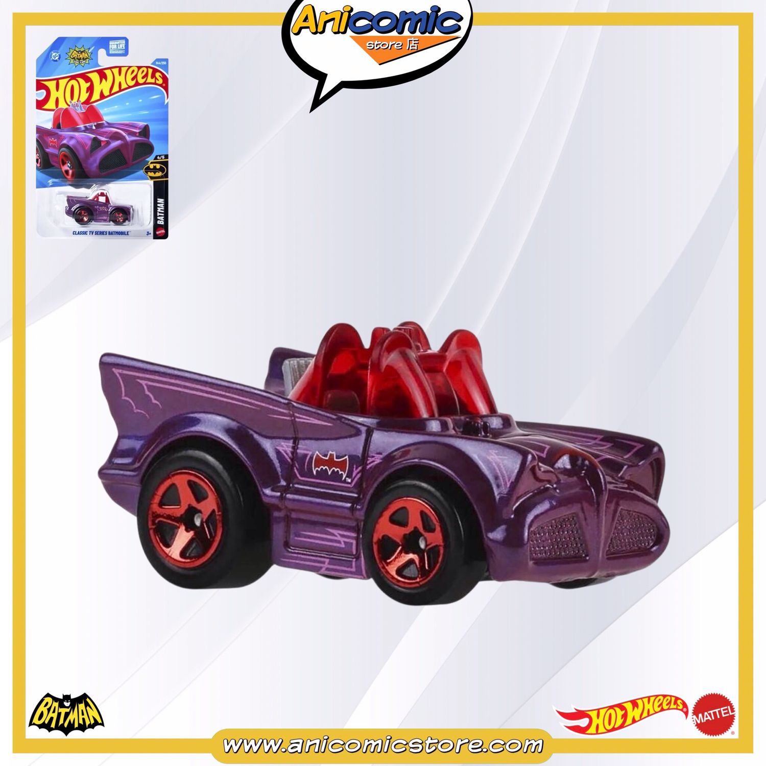 Hot Wheels Batmobile - Batman 1966