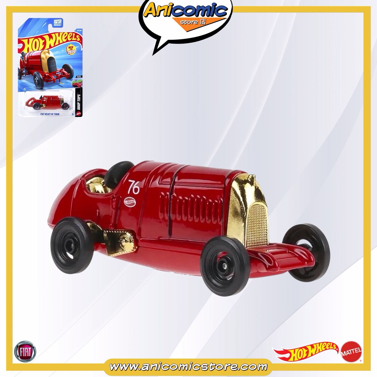 Hot Wheels Fiat Beast of Turin