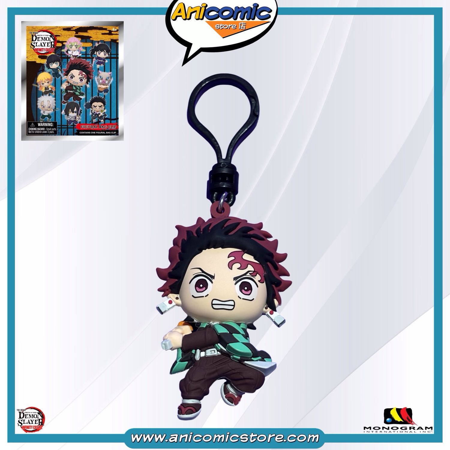 Bag Clip Tanjiro Kamado - Demon Slayer: Infinity Castle
