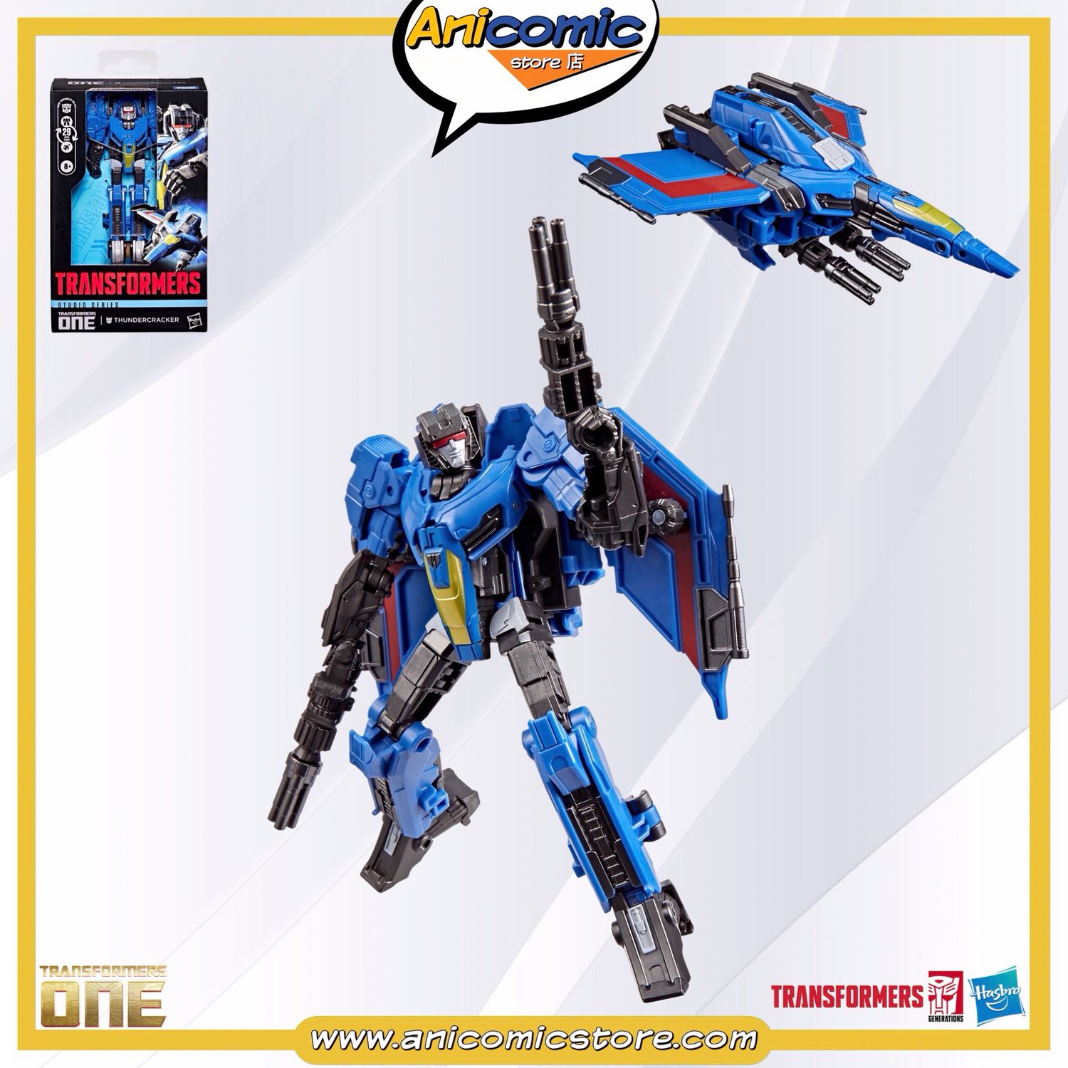 Transformers Generations Deluxe Thundercracker - Studio Series: Transformers One Transformers Generations Deluxe Thundercracker - Studio Series: Transformers One