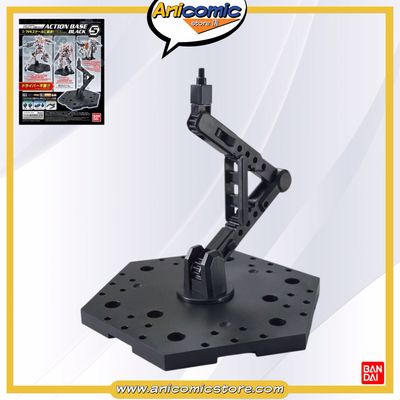 Gundam Action Base 5 Black 1:144 Model Kit Display Gundam Action Base 5 Black 1:144 Model Kit Display