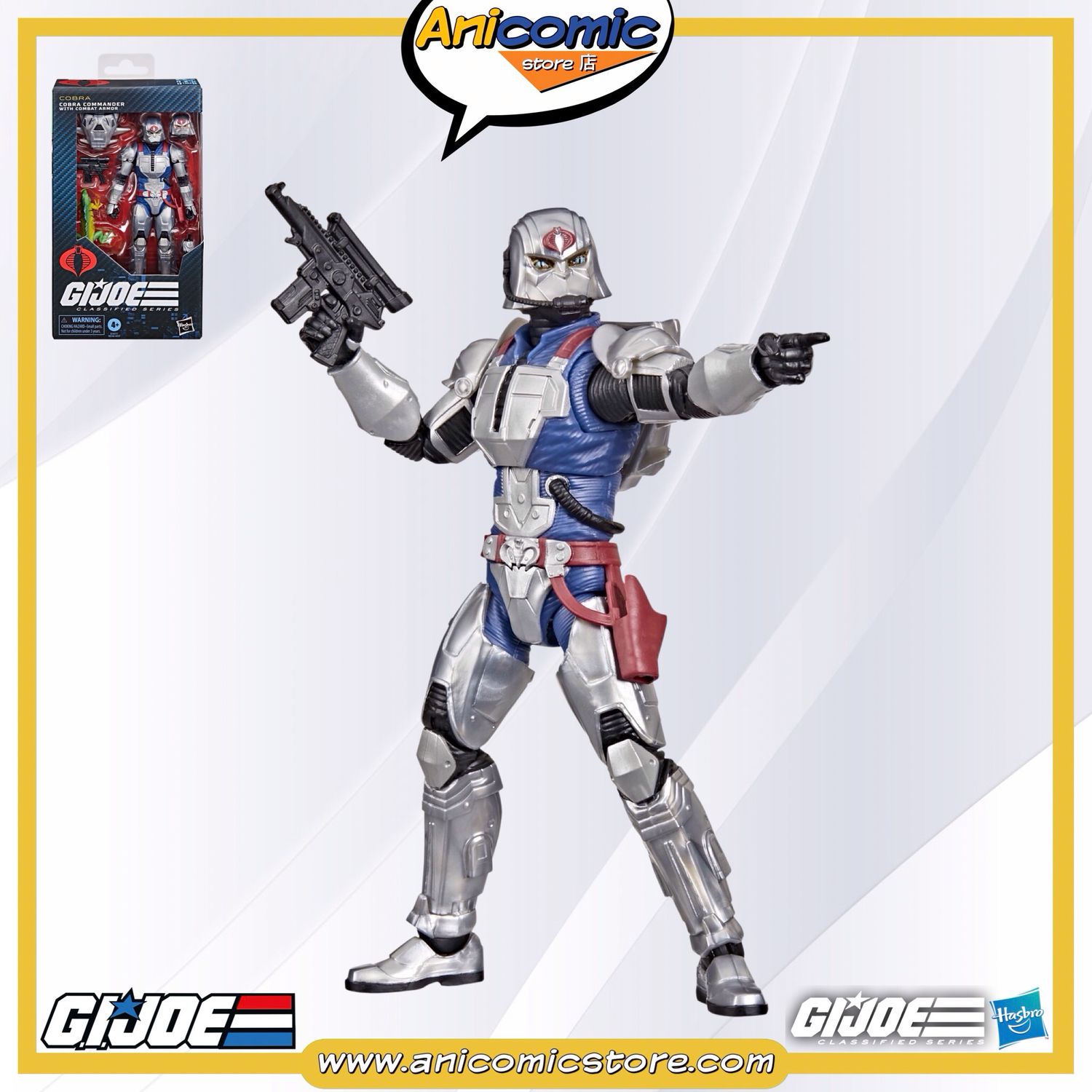 G.I. Joe Classified Series Cobra Commander (Combat Armor)