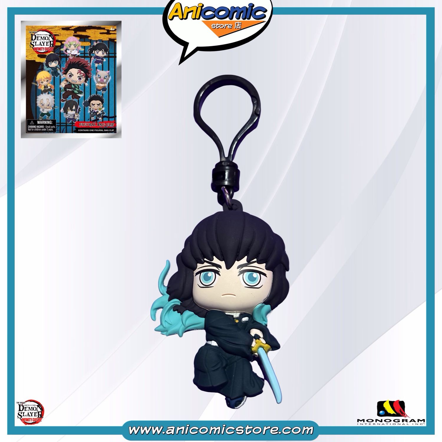 Bag Clip Muichiro Tokito - Demon Slayer: Infinity Castle