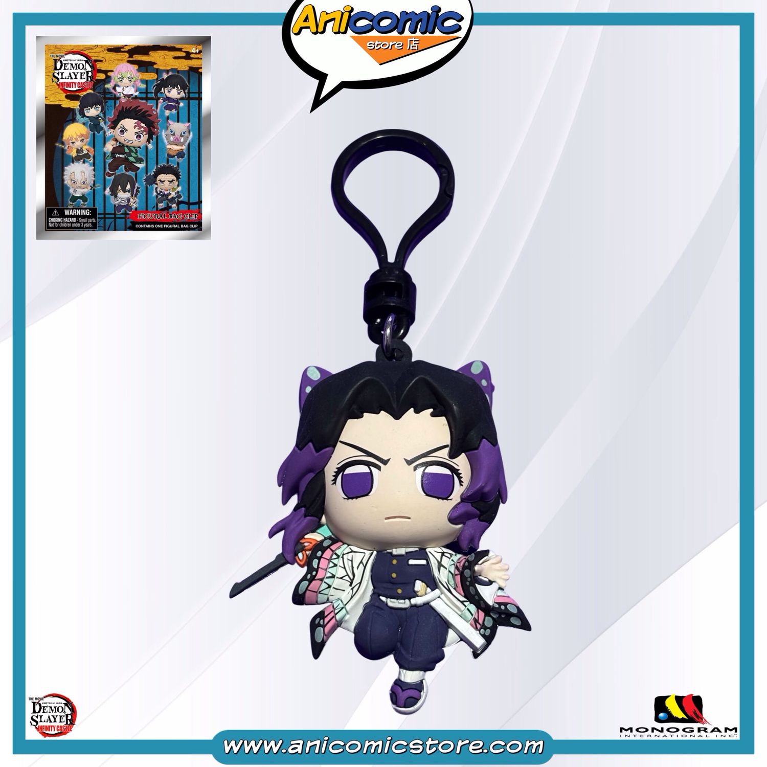 Bag Clip Shinobu Kocho - Demon Slayer: Infinity Castle