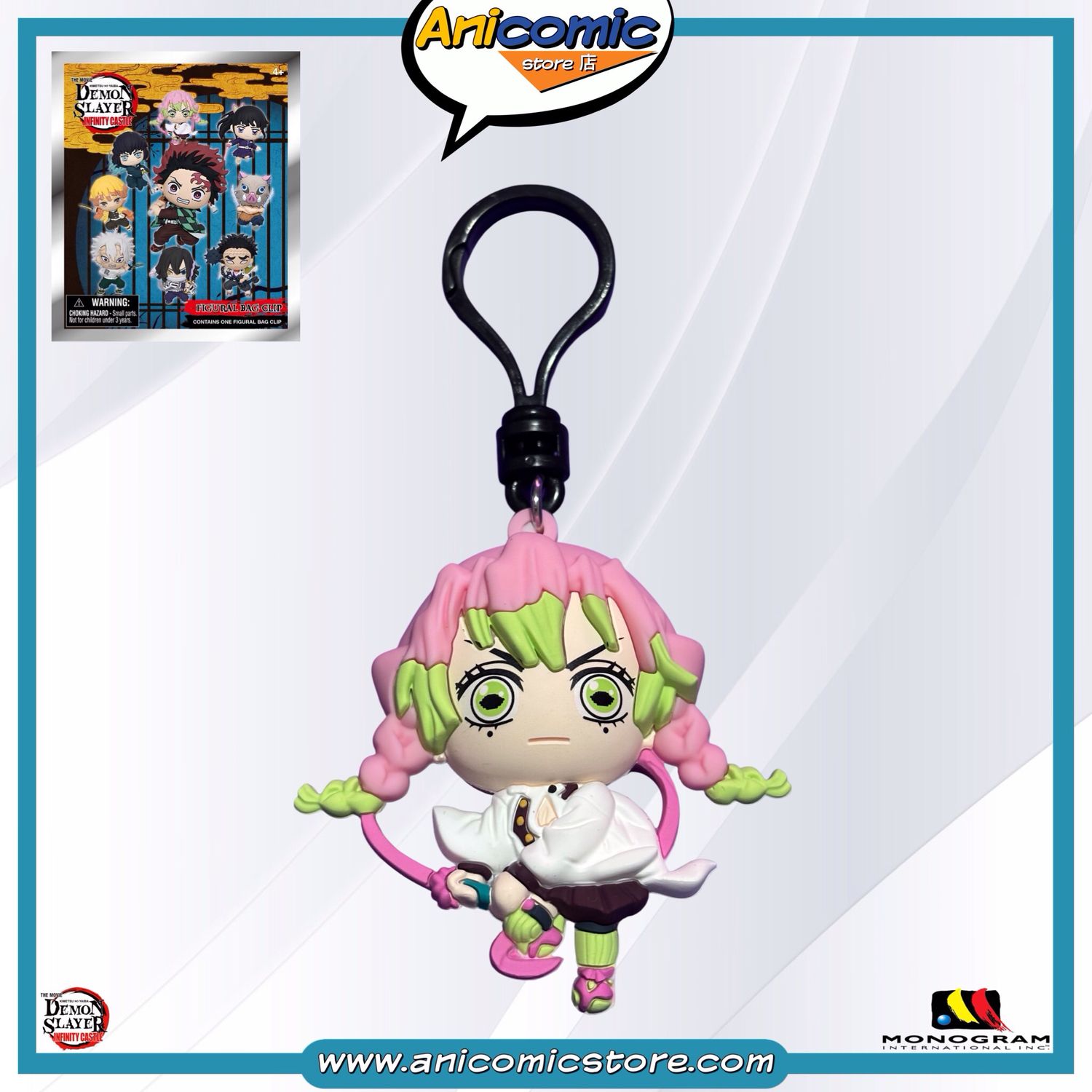 Bag Clip Mitsuri Kanroji - Demon Slayer: Infinity Castle