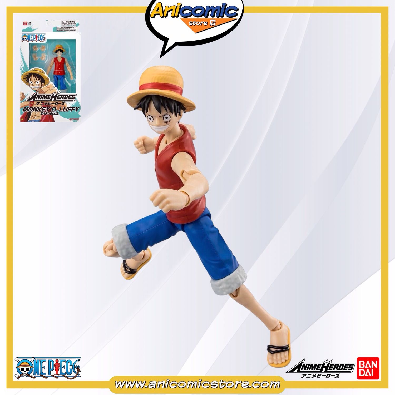 Anime Heroes Monkey D. Luffy East Blue Anime Heroes Monkey D. Luffy East Blue
