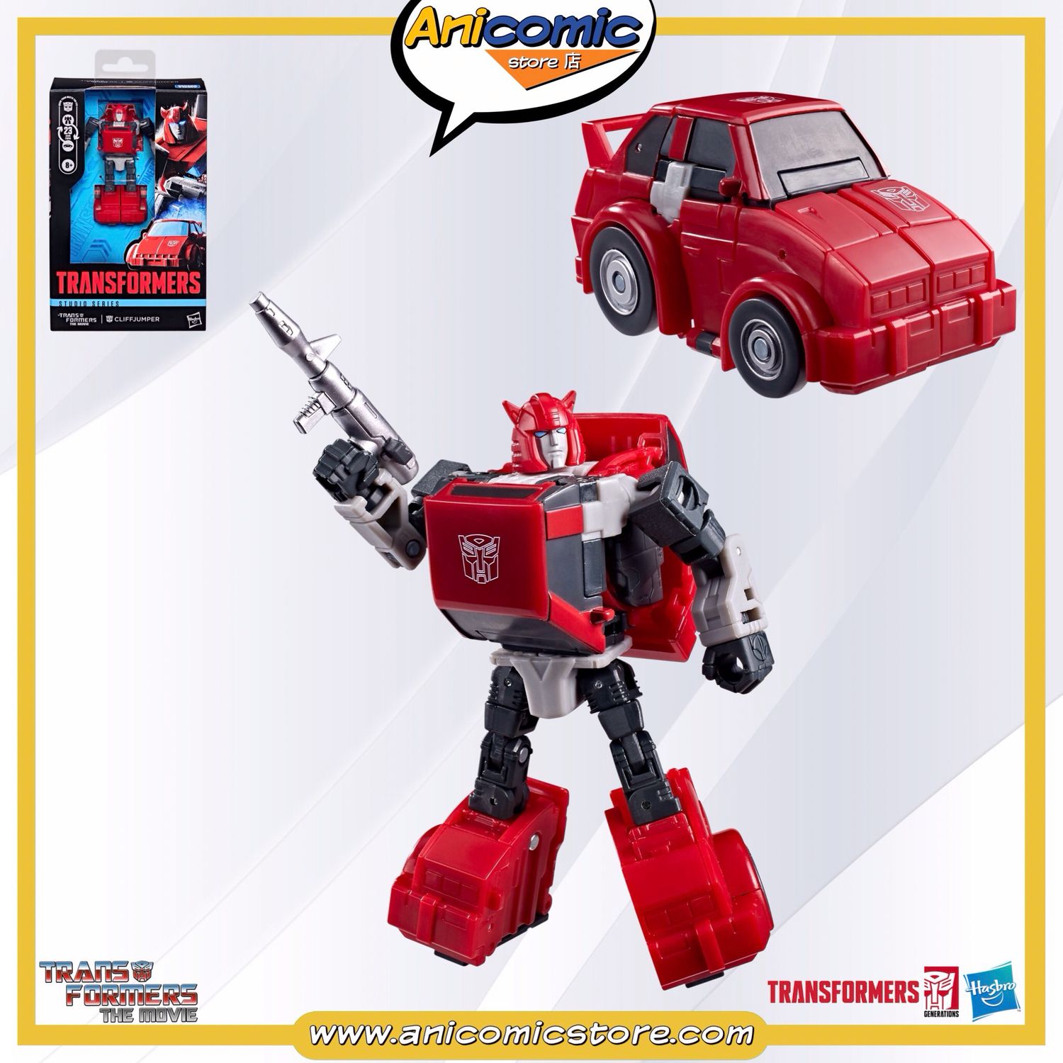 Transformers Generations Deluxe Cliffjumper - Studio Series: Transformers The Movie