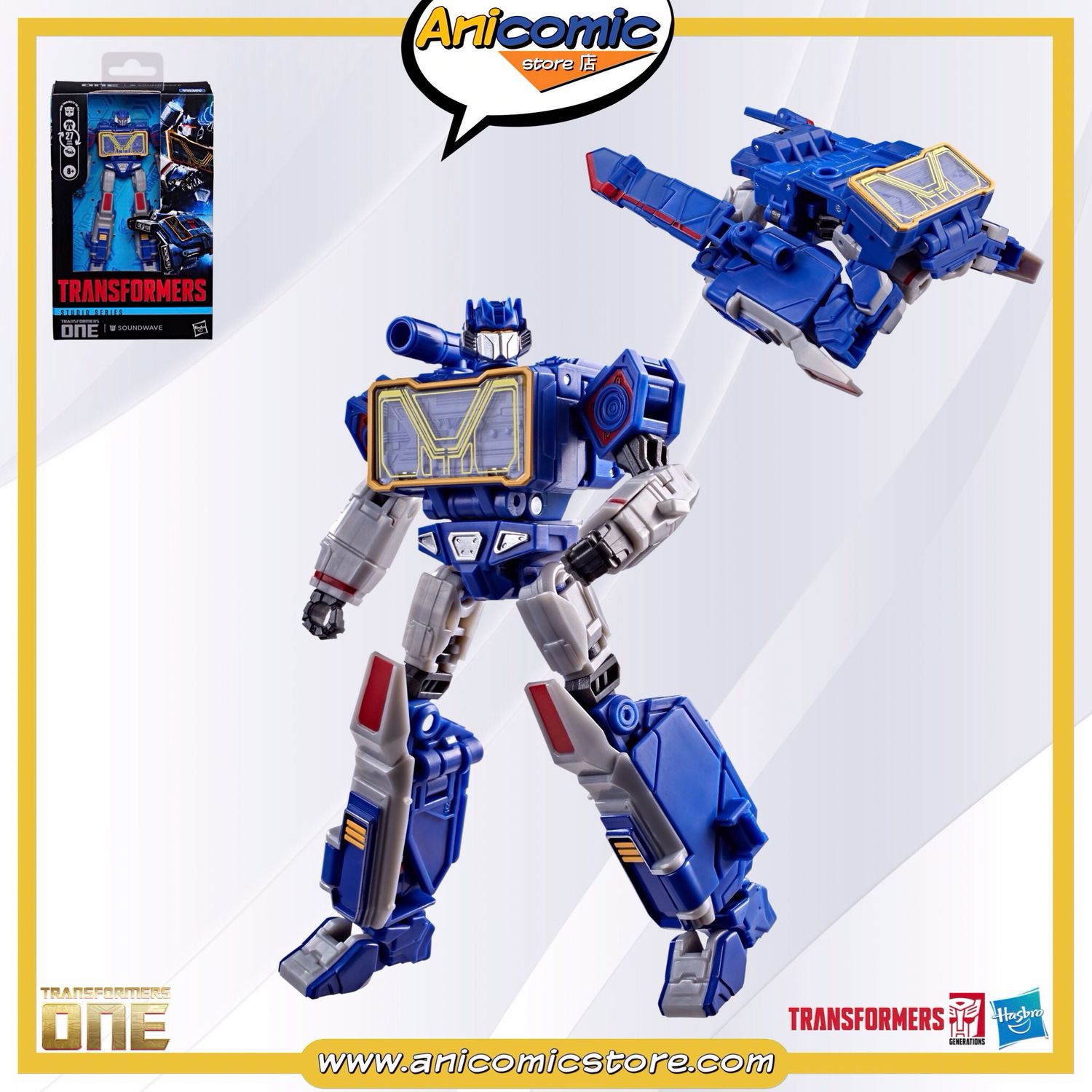 Transformers Generations Deluxe Soundwave - Studio Series: Transformers One Transformers Generations Deluxe Soundwave - Studio Series: Transformers One