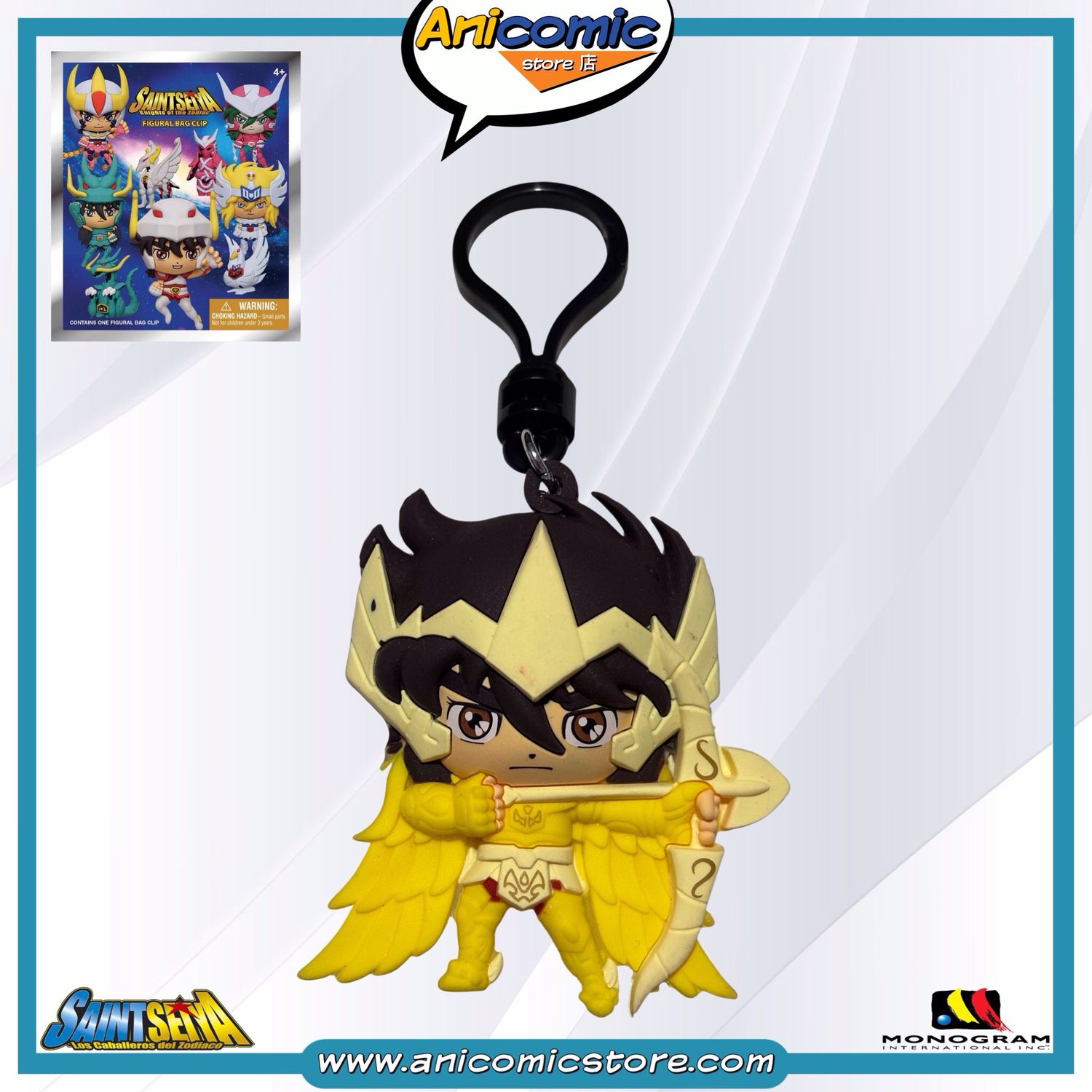 Bag Clip Sagitario Seiya