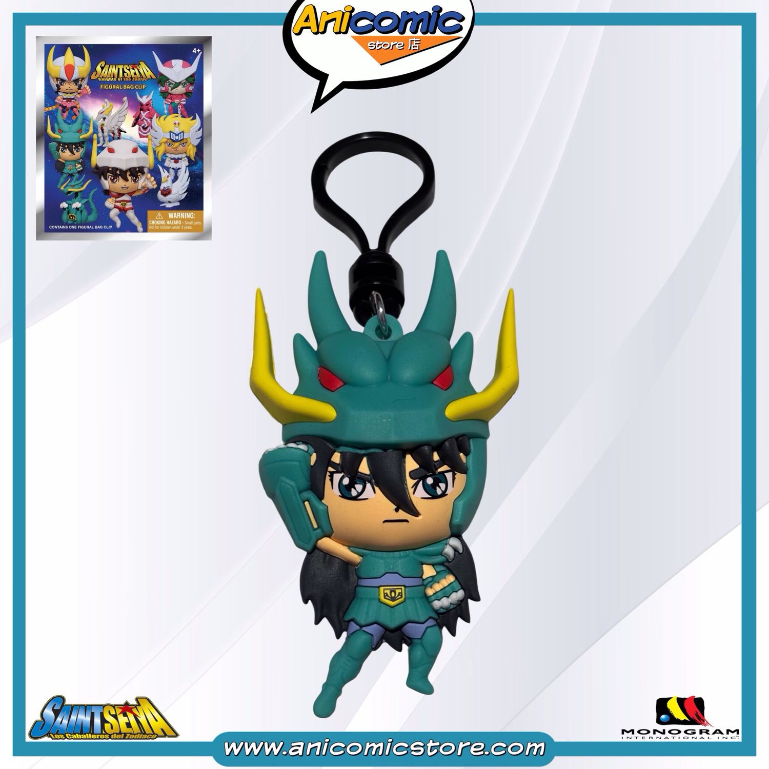 Bag Clip Dragón Shiryu