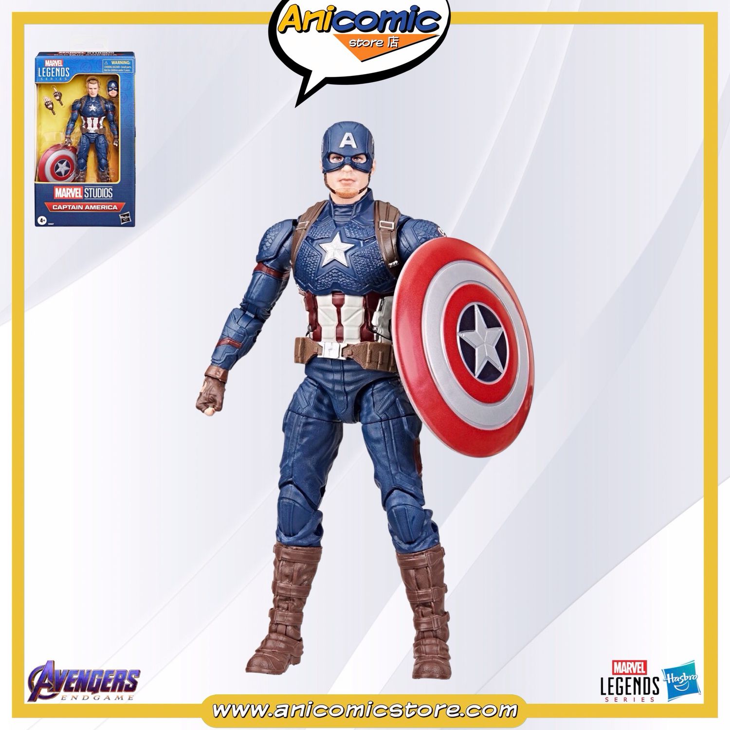 Marvel Legends Capitán América - Avengers Endgame