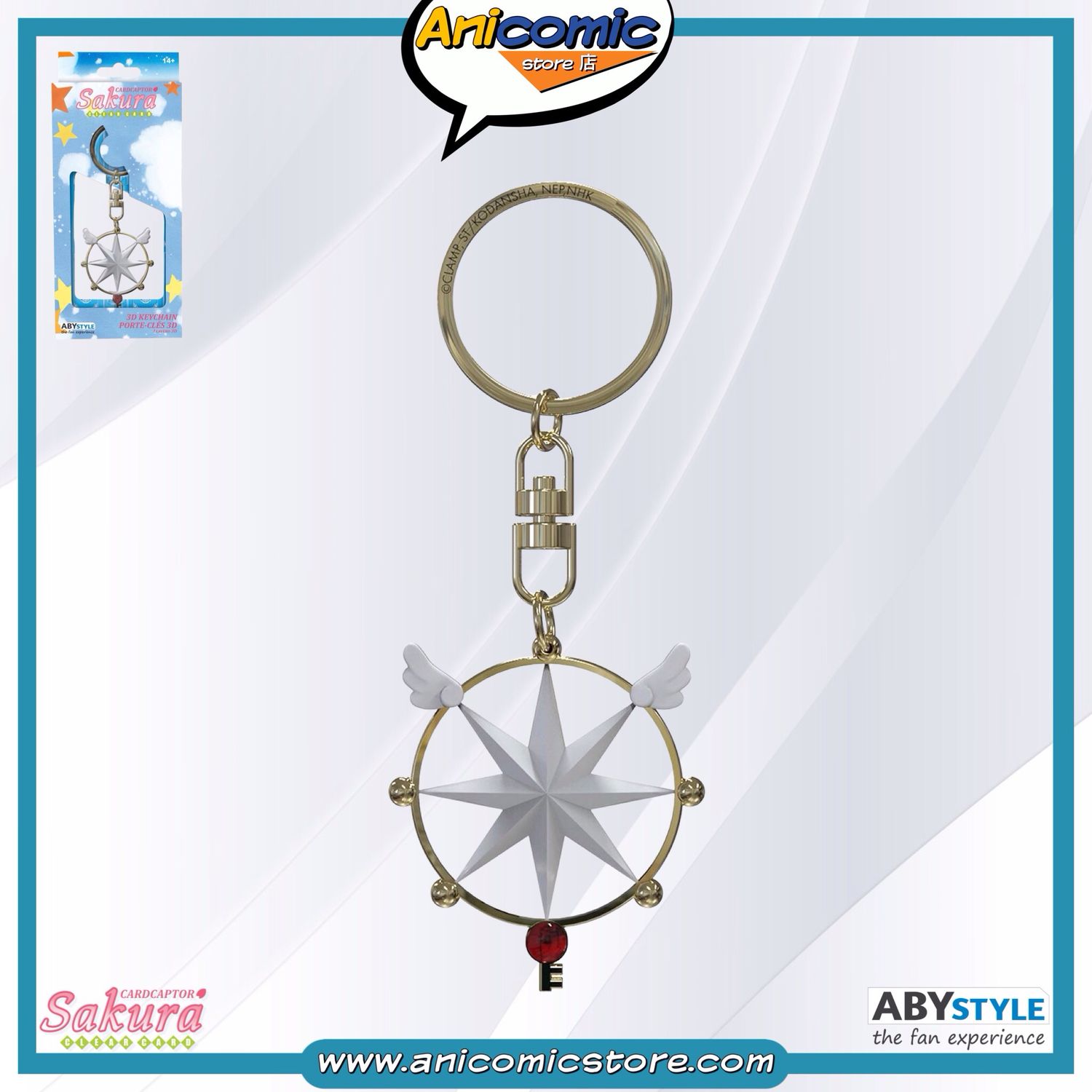 Llavero Dream Key - Sakura Card Captor Clear Card