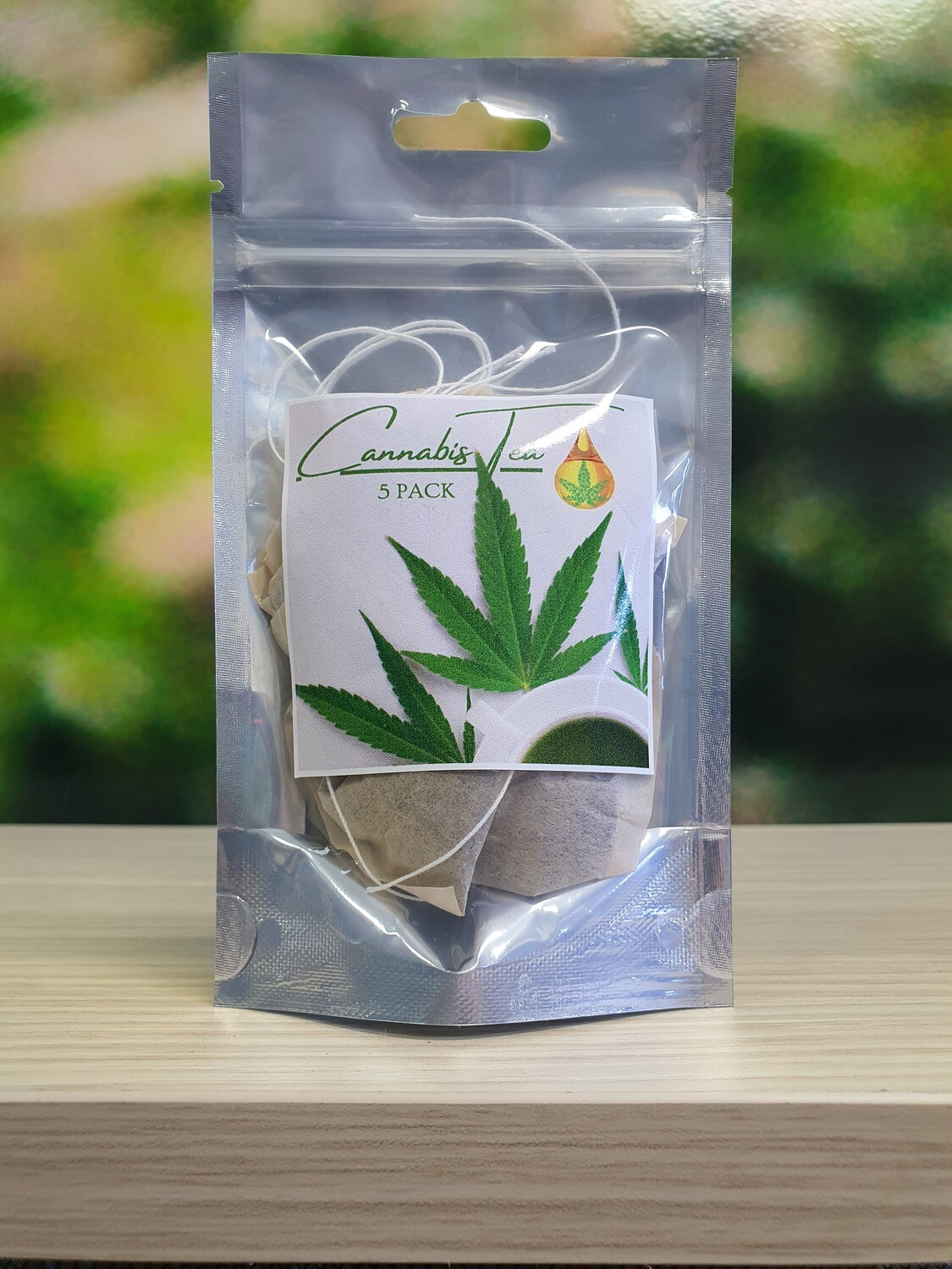 CANNABIS TEA 5 PER PACK 100% ORGANIC CANNABIS TEA HONEY BUSH