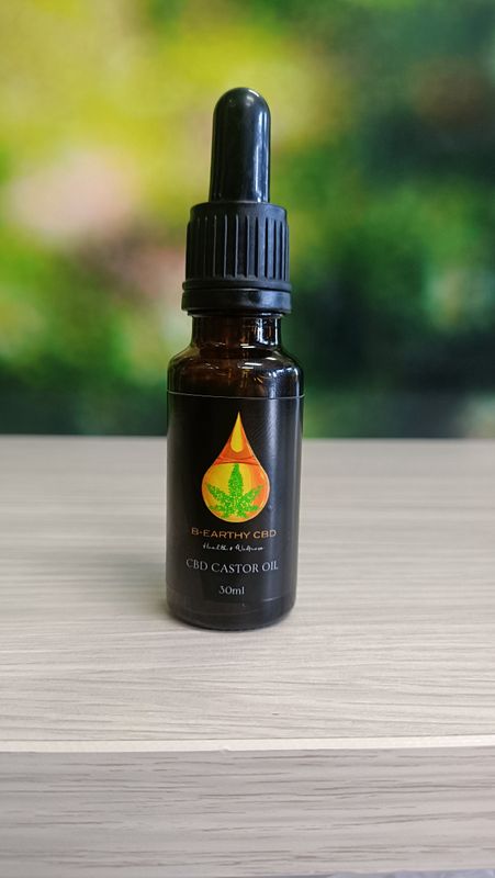 COLD PRESSED HEXANE FREE CBD CASTOR OIL