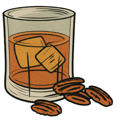 Bourbon Pecan Fudge - 12ounce