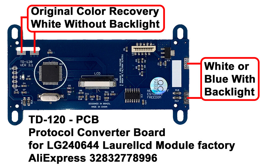 PCB - TD-120 - Protocol Converter Board