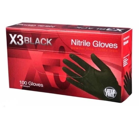 GLoves X3 Black Nitrile