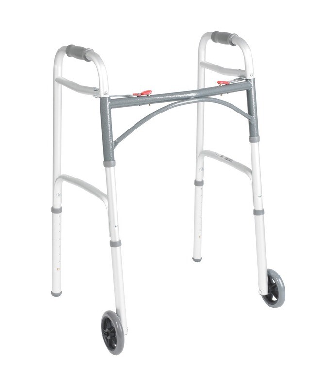 Two-Wheel Folding Walker