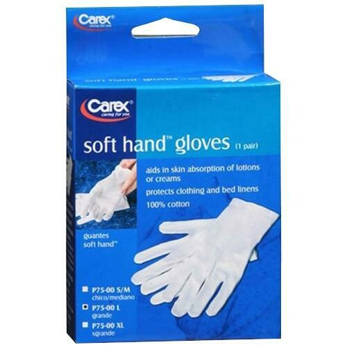 Carex soft hand gloves, 1 pair, size M