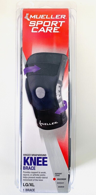 Knee Brace Hinged Wraparound