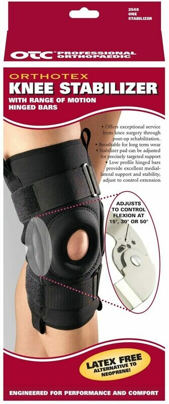 OTC Orthotex Knee Stabilizer with Hinged Bars