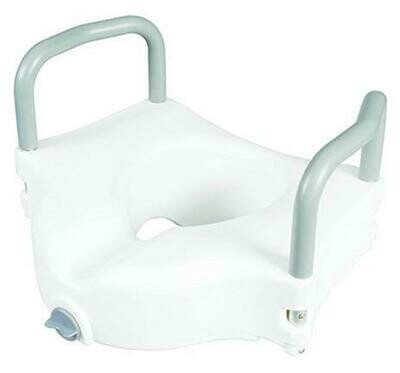 Raised Toilet Seat with Arms, Carex