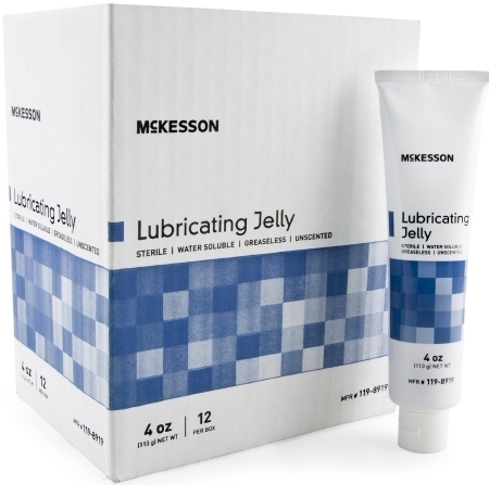 Lubricating Jelly McKesson 4 oz. Tube Sterile (quantity 1)