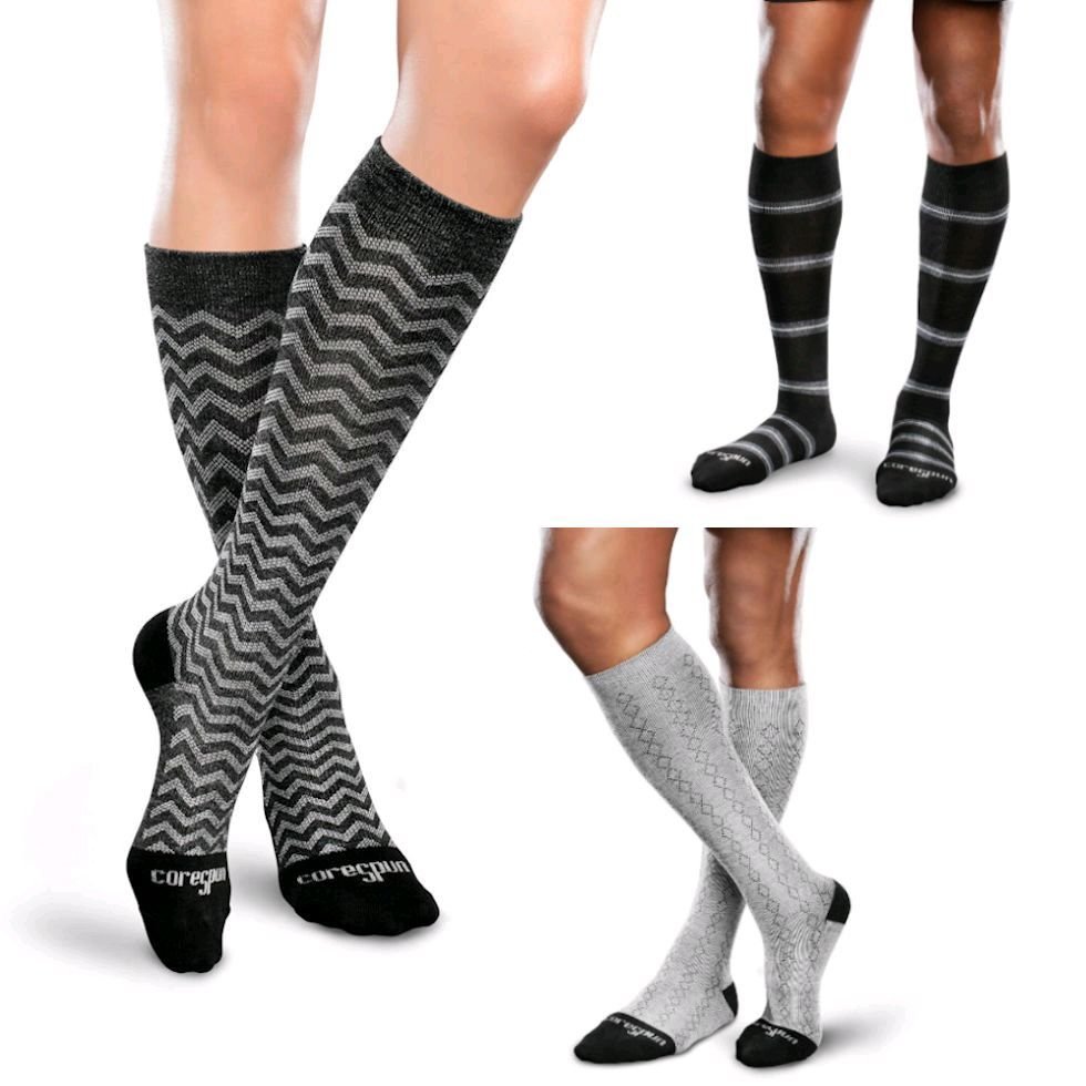 Compression Support Socks by Therafirm