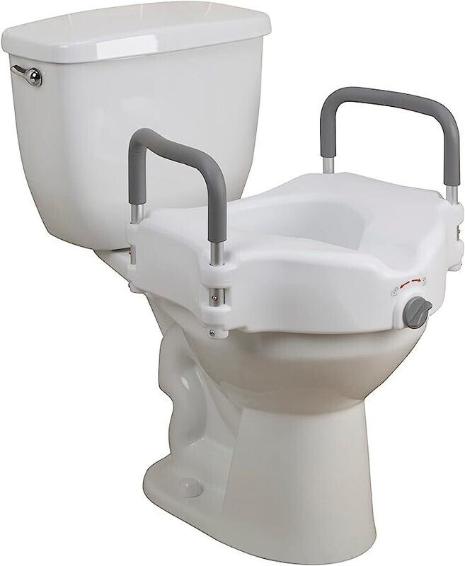 Raised Toilet Seat 5" , Drive