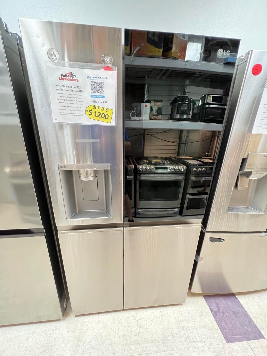 LG LRSOS2706S Refrigerator