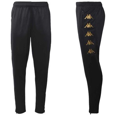 PANTALON GASTON ADULTE KAPPA NOIR FC MAURECOURT