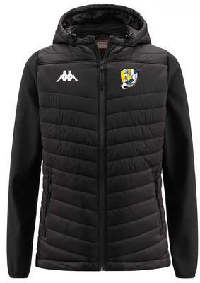 MANTEAU ODOLON ADULTE KAPPA NOIR FC MAURECOURT