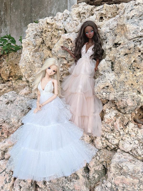 Smartdoll Tulle &amp;  Lace Dress