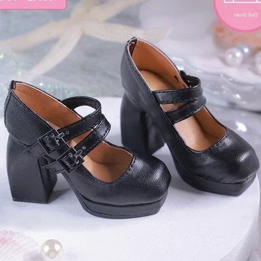 Smartdoll Mini Chunky Heels Shoes On Stock