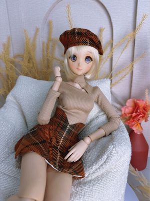 Smartdoll Plaid  Autumn Outfit SET