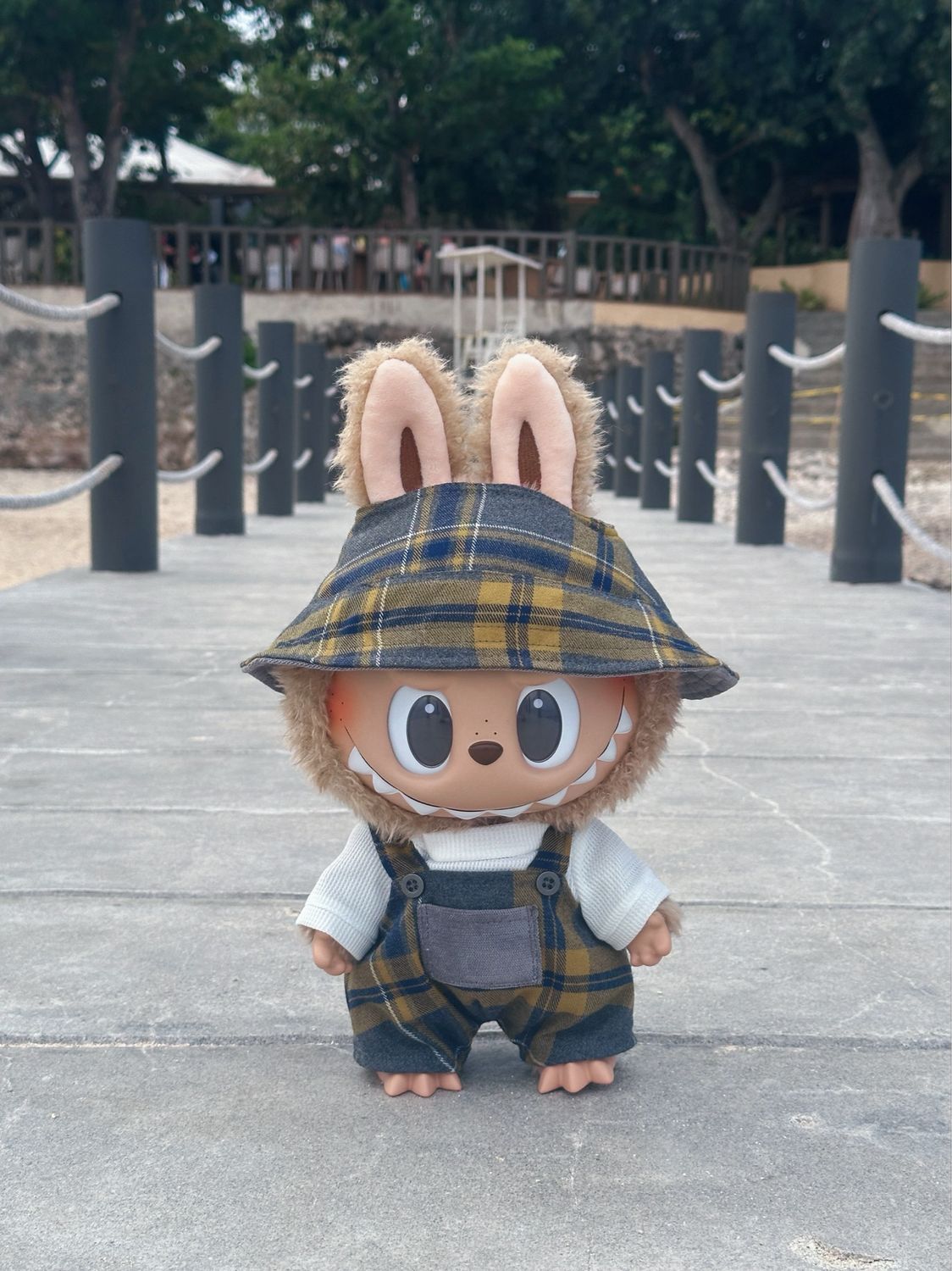 Labubu Plaid Full Outfit Set