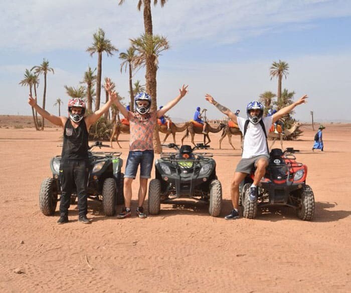 Balade en QUAD dans la palmeraie